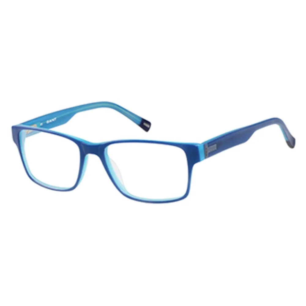 NWT Gant GT3005MBL55 Blue Rectangle 55mm Eyeglasses